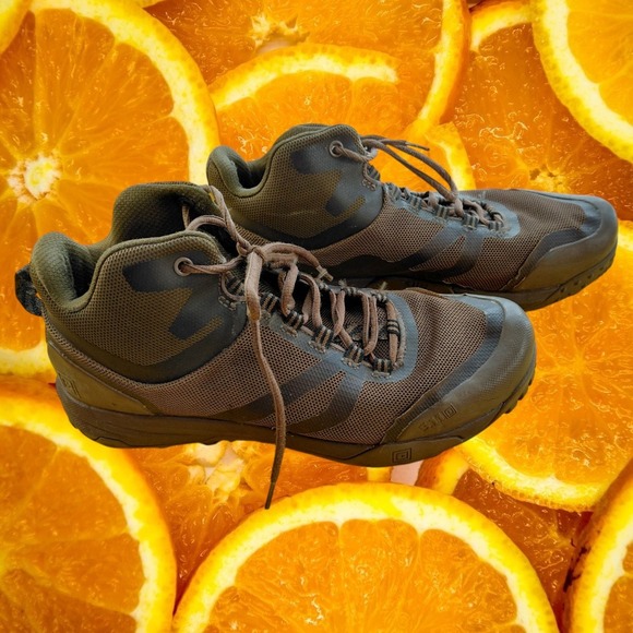5.11 Tactical A/T Mid Dark Coyote Mens 11 Tactical Hiking Boots‎ 12430 GC